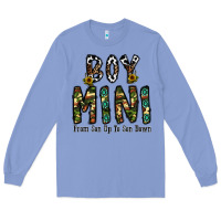 Colony Blue boy mini from son up to son down Long Sleeve Tee - CowhideDigitalArt