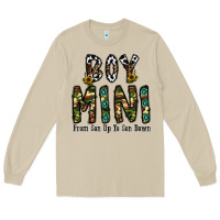 Mushroom boy mini from son up to son down Long Sleeve Tee - CowhideDigitalArt