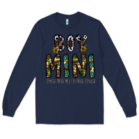 Navy boy mini from son up to son down Long Sleeve Tee - CowhideDigitalArt