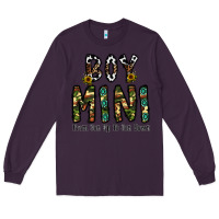 Plum boy mini from son up to son down Long Sleeve Tee - CowhideDigitalArt