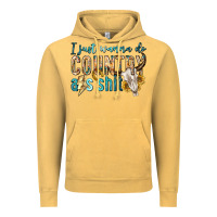 Vintage Mustard i just wanna do country Vintage Hoodie - texasbilliewilder