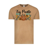 Vintage Camel western toy poodle mom Vintage Tee - RanaPortraitStore