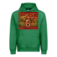Emerald western christmas cow tumbler Urban Hoodie - Jasminsmagicworld