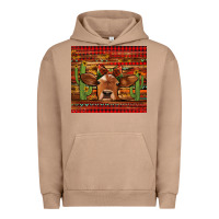 Pigment Burro western christmas cow tumbler Urban Hoodie - Jasminsmagicworld