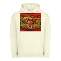 Western Christmas Cow Tumbler Urban Hoodie | Teevron