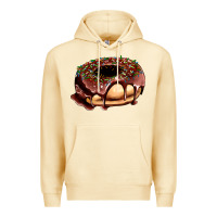 Pina Colada chocolate donut with candies Premium Hoodie - AdoDesignShop