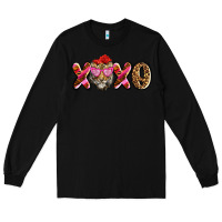 Black xoxo tiger olivia Long Sleeve Tee - OliviaCreatesArt