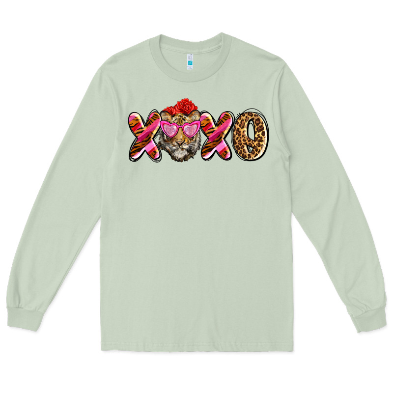 Xoxo Tiger Olivia Long Sleeve Tee by OliviaCreatesArt | Teevron