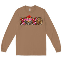 Toasted Coconut xoxo tiger olivia Long Sleeve Tee - OliviaCreatesArt