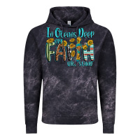 Cloud Black in oceans deep faith will stand Vintage Hoodie - texasbilliewilder