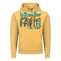 Vintage Mustard in oceans deep faith will stand Vintage Hoodie - texasbilliewilder