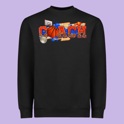 Heavyweight Sweatshirt basketball coach