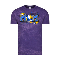 Cloud Purple mom volleyball Vintage Tee - Zillion Design Studio