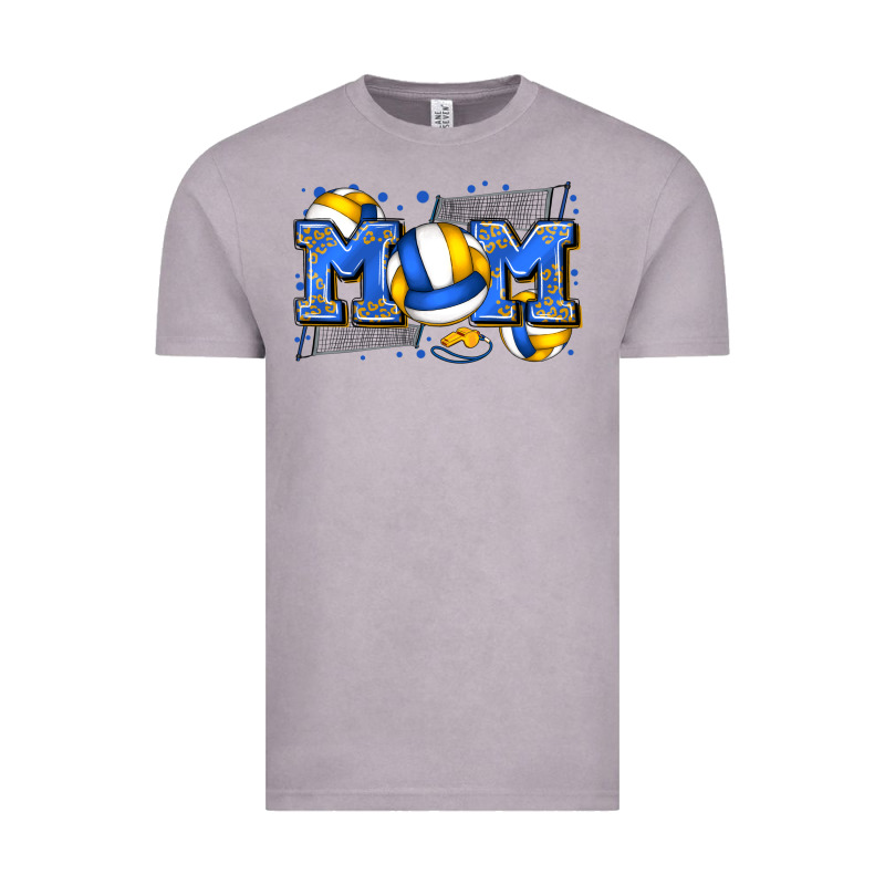 Mom Volleyball Vintage Tee by Zillion Design Studio | Teevron