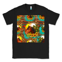 Black desert horse seamless patern Classic Tee - HRA Design Shop