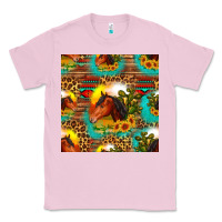 Bubblegum Pink desert horse seamless patern Classic Tee - HRA Design Shop