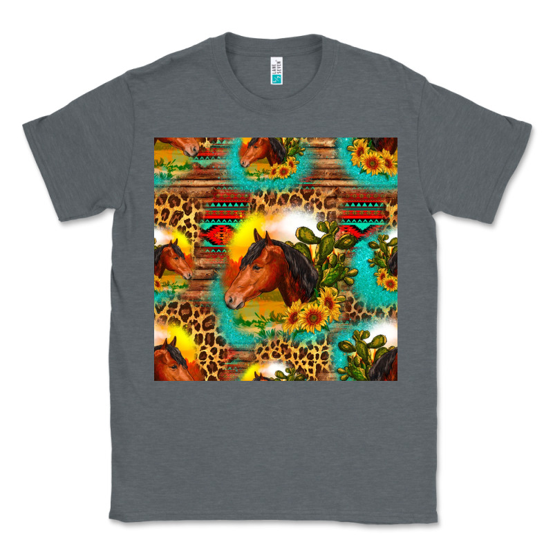 Desert Horse Seamless Patern Classic Tee by HRA Design Shop | Teevron