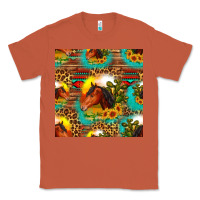 Copper desert horse seamless patern Classic Tee - HRA Design Shop