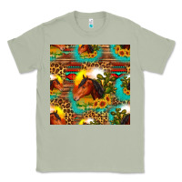 Matcha desert horse seamless patern Classic Tee - HRA Design Shop