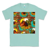 Seafoam desert horse seamless patern Classic Tee - HRA Design Shop