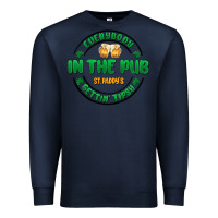 Navy everybody in the pub getting tipsy Premium Sweatshirt - MaliasSmallBusiness
