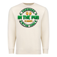 Sandshell everybody in the pub getting tipsy Premium Sweatshirt - MaliasSmallBusiness