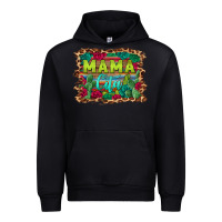 Black mama cita serape background Urban Hoodie - BarkalooDesign