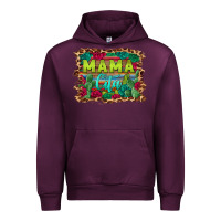 Mauve Wine mama cita serape background Urban Hoodie - BarkalooDesign