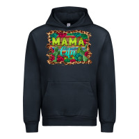 Navy mama cita serape background Urban Hoodie - BarkalooDesign