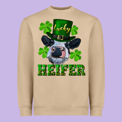 Heavyweight Sweatshirt Lucky heifer