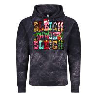 Cloud Black sleigh girl sleigh Vintage Hoodie - Zillion Design Studio
