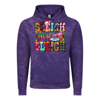 Cloud Purple sleigh girl sleigh Vintage Hoodie - Zillion Design Studio