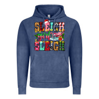 Vintage Denim sleigh girl sleigh Vintage Hoodie - Zillion Design Studio