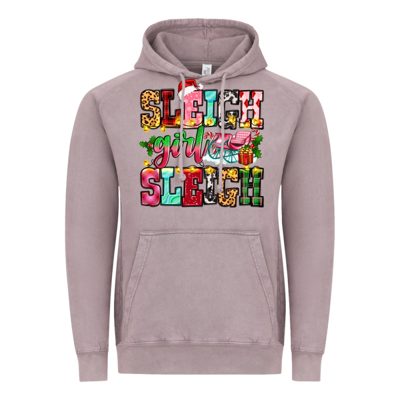 Sleigh Girl Sleigh Vintage Hoodie by Zillion Design Studio | Teevron