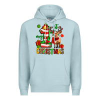 Blue Mist my first christmas reindeer Premium Hoodie - MaliasSmallBusiness