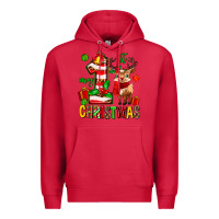 Cardinal my first christmas reindeer Premium Hoodie - MaliasSmallBusiness