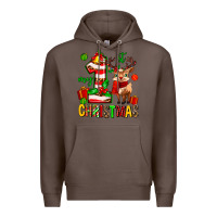 Coffee my first christmas reindeer Premium Hoodie - MaliasSmallBusiness