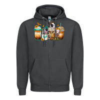 Smoke heifers coffee cups Zipper Hoodie - Jasminsmagicworld