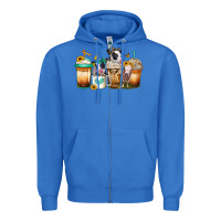 True Royal heifers coffee cups Zipper Hoodie - Jasminsmagicworld