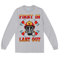 Moon Dust firefighter face mask with axes Long Sleeve Tee - HRA Design Shop