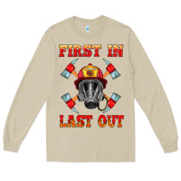 Mushroom firefighter face mask with axes Long Sleeve Tee - HRA Design Shop