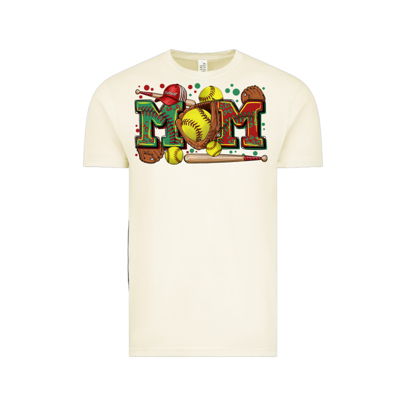 Mom Softball Vintage Tee by Zillion Design Studio | Teevron