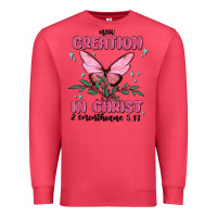 Cardinal new creation in christ 2 corinthians5.17 Premium Sweatshirt - MaliasSmallBusiness