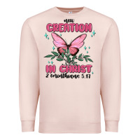 Pale Pink new creation in christ 2 corinthians5.17 Premium Sweatshirt - MaliasSmallBusiness