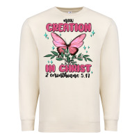Sandshell new creation in christ 2 corinthians5.17 Premium Sweatshirt - MaliasSmallBusiness
