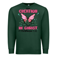 Sports Green new creation in christ 2 corinthians5.17 Premium Sweatshirt - MaliasSmallBusiness