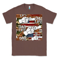 Chestnut dad life fist bump seamless pattern Classic Tee - HRA Design Shop