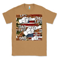 Toasted Coconut dad life fist bump seamless pattern Classic Tee - HRA Design Shop