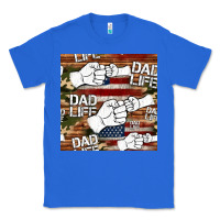 True Royal dad life fist bump seamless pattern Classic Tee - HRA Design Shop
