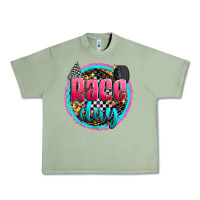 Oil Green race day Urban Heavy Tee - Zillion Design Studio